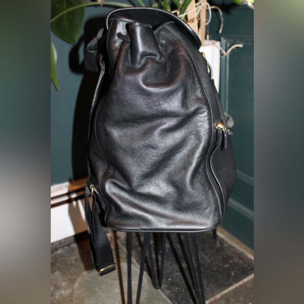 Coach Leather Backpack - Picture 4 of 13